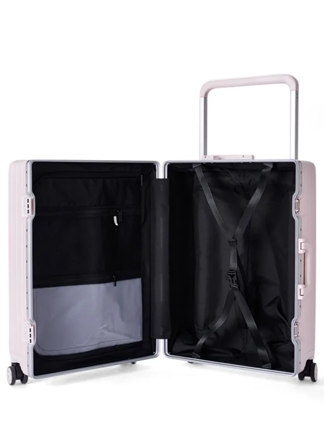 LIMRA Travel Bags From Limra Made Of PC , Consisting of Two Pieces , Size 21"-25" Inches, Pink Color