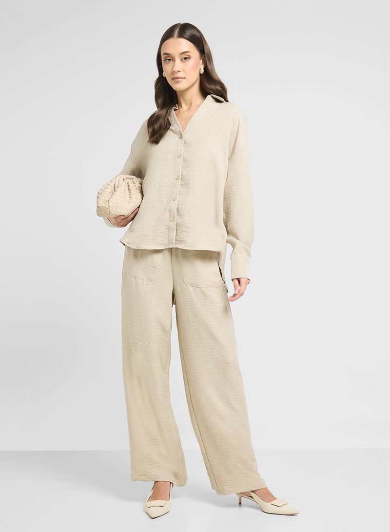 VERO MODA Essential Long Sleeve Shirt  - Image 4
