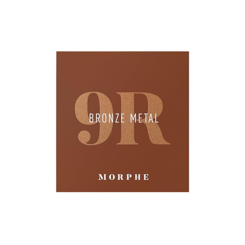 Morphe 9R Bronze Metal Artistry Palette - Brown & Bronze-Toned Makeup Palette with Matte and Shimmer Finishes - Highly Pigmented Eye Makeup with a Blendable & Buildable Formula (0.35 oz) - Image 2