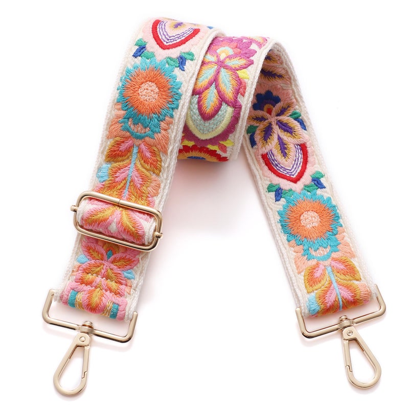 S-Jacorry Purse Strap replacemnet Crossbody Bag Women Wide Adjustable Canvas Cute Shoulder Strap Replacement Belt - Image 1