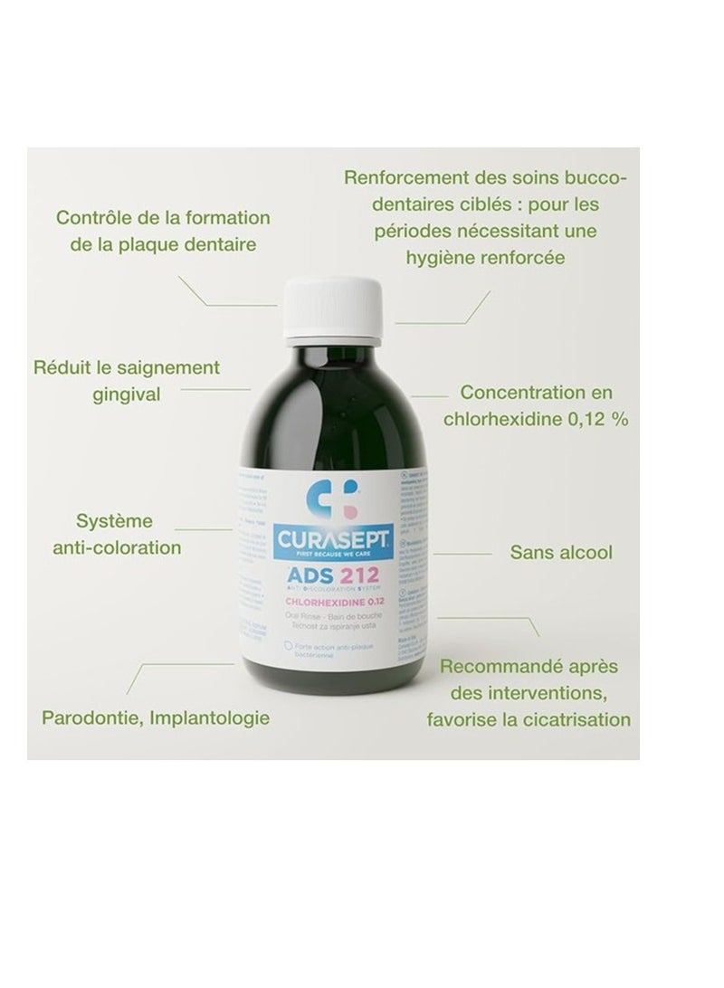 Curasept Ads 212 Mouth Wash 200ML - Image 3