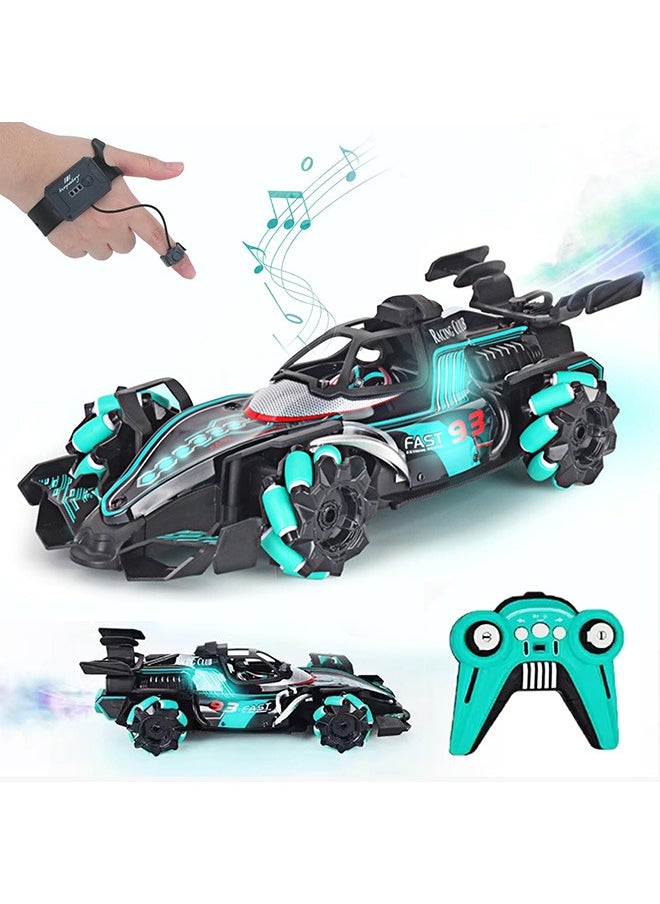 Mi VAZA Gesture Sensing RC Stunt Car Toys for Kids - Birthday Gifts for Boys Girls Ages 6-12, 360° Rotate Drift Hand Controlled Remote Control Car with Light Music  - Image 1