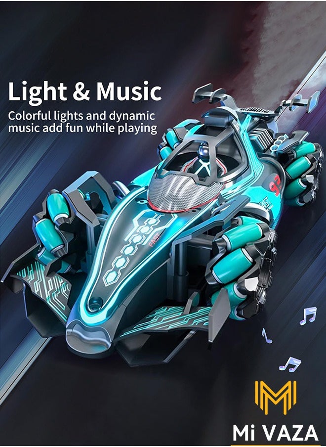 Mi VAZA Gesture Sensing RC Stunt Car Toys for Kids - Birthday Gifts for Boys Girls Ages 6-12, 360° Rotate Drift Hand Controlled Remote Control Car with Light Music  - Image 2