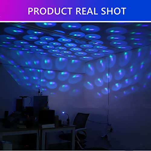 YOWOCAL USB Star Night Light,3 Colors-9 Lighting Modes,Adjustable Interior Car Lights,Bending Freely Portable Romantic Star Light Decorations for Car Bedroom Ceiling Party,Plug and Play - Image 3
