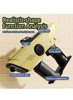Generic High-power yellow automatic water gun toy for continuous shooting in the air, suitable for children and adults  - Image 2