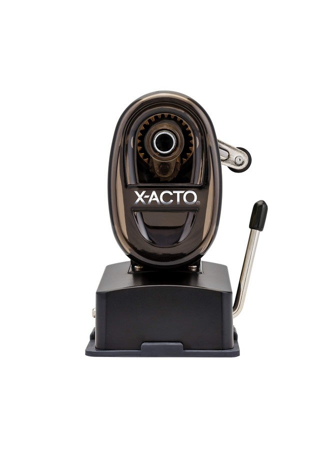 X-Acto Bulldog Manual Pencil Sharpener W/Vacuum Mount, Colors May Vary, 1 Count - Image 3