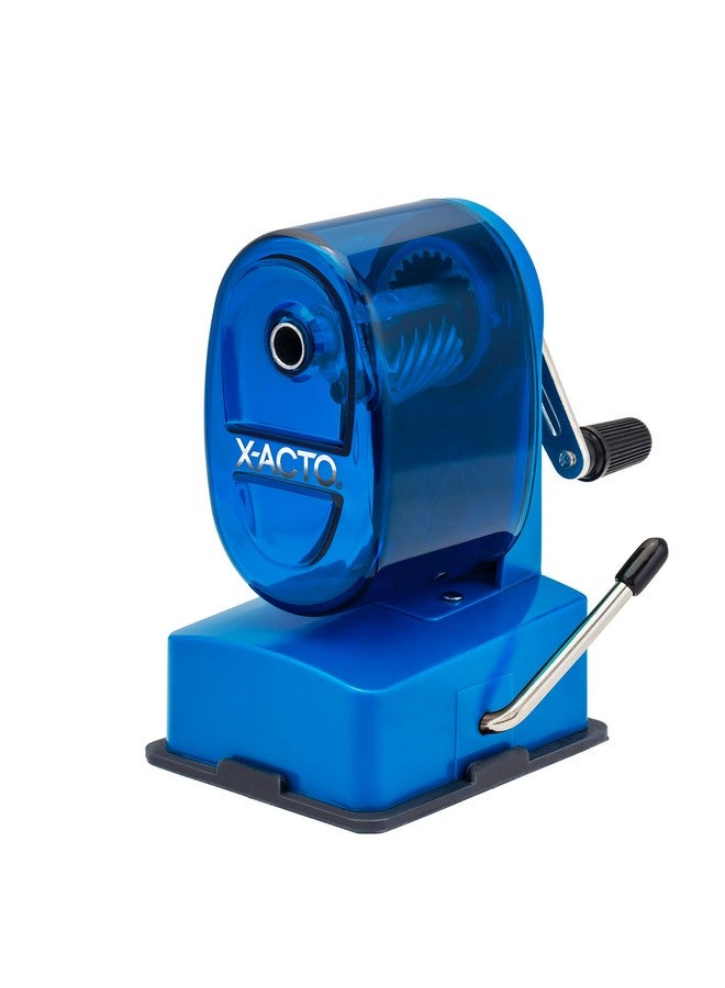 X-Acto Bulldog Manual Pencil Sharpener W/Vacuum Mount, Colors May Vary, 1 Count - Image 4