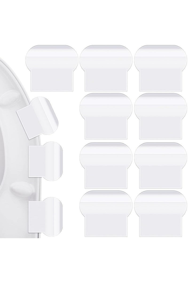 هومستر 9 قطع مرحاض مقعد رفع مقبض مرحاض غطاء رفع مرحاض مقعد حامل تجنب لمس أدوات رفع إكسسوارات الحمام للحمام ، مكتب السفر المنزلي الفندق - Image 1