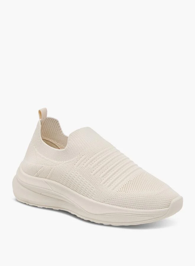 Oaklan by Shoexpress Women's Textured Slip-On Sneakers