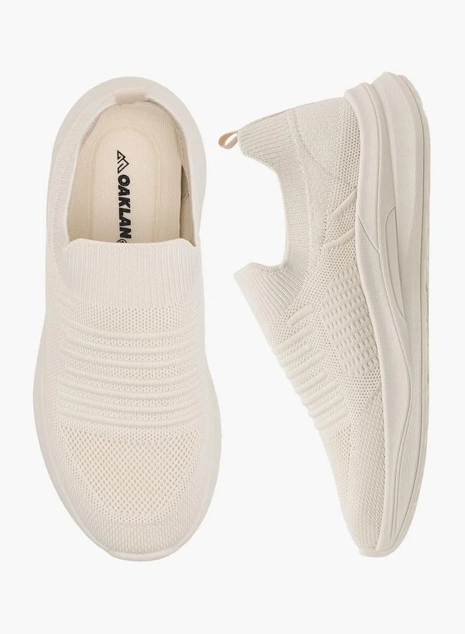 Oaklan by Shoexpress Women's Textured Slip-On Sneakers