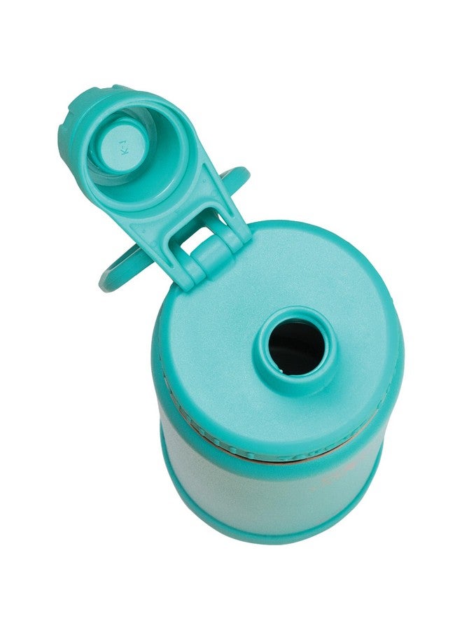 Takeya Actives Water Bottle with Spout Lid - Bottle with Double Stainless Steel Insulation - Dishwasher Safe & BPA-Free - Bottle with Spout Lid & Removable Bumper - 18 oz, Teal - Image 3