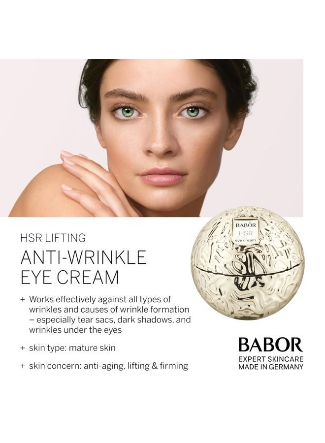 Babor HSR Lifting Eye Cream, Anti Aging Eye Cream Instantly Minimizes Wrinkles Bags & Dark Circles, Eyelid Cream, Infused with Collagen to Smooth and Firm Under Eye, 1 oz - Image 2