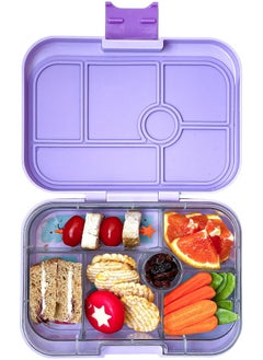 Yumbox Yumbox Original Leakproof Bento Lunch Box Container for Kids (Lulu Purple)  - Image 4