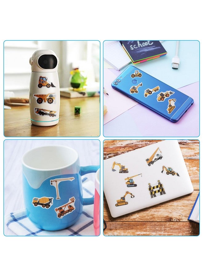 Cleverplay 100 Pack Construction Stickers, Construction Party Favors, Birthday Decorations - Image 5