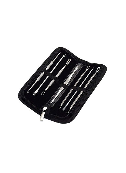 7 Pcs Blackhead Whitehead Popping Pimple Remover Acne Extractor Tools Kit