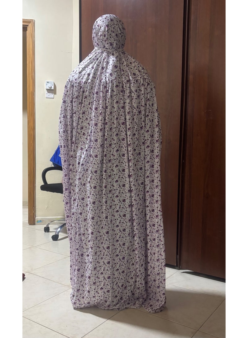 AMYAE One Piece Islamic prayer dress women with long sleeve - Prayer Clothes for Women - Namaz Prayer Dress Abaya For women - Jilbab 1 piece, Umrah essentials for women - Prayer set different design Salah Dress Namaz Wear - Image 4
