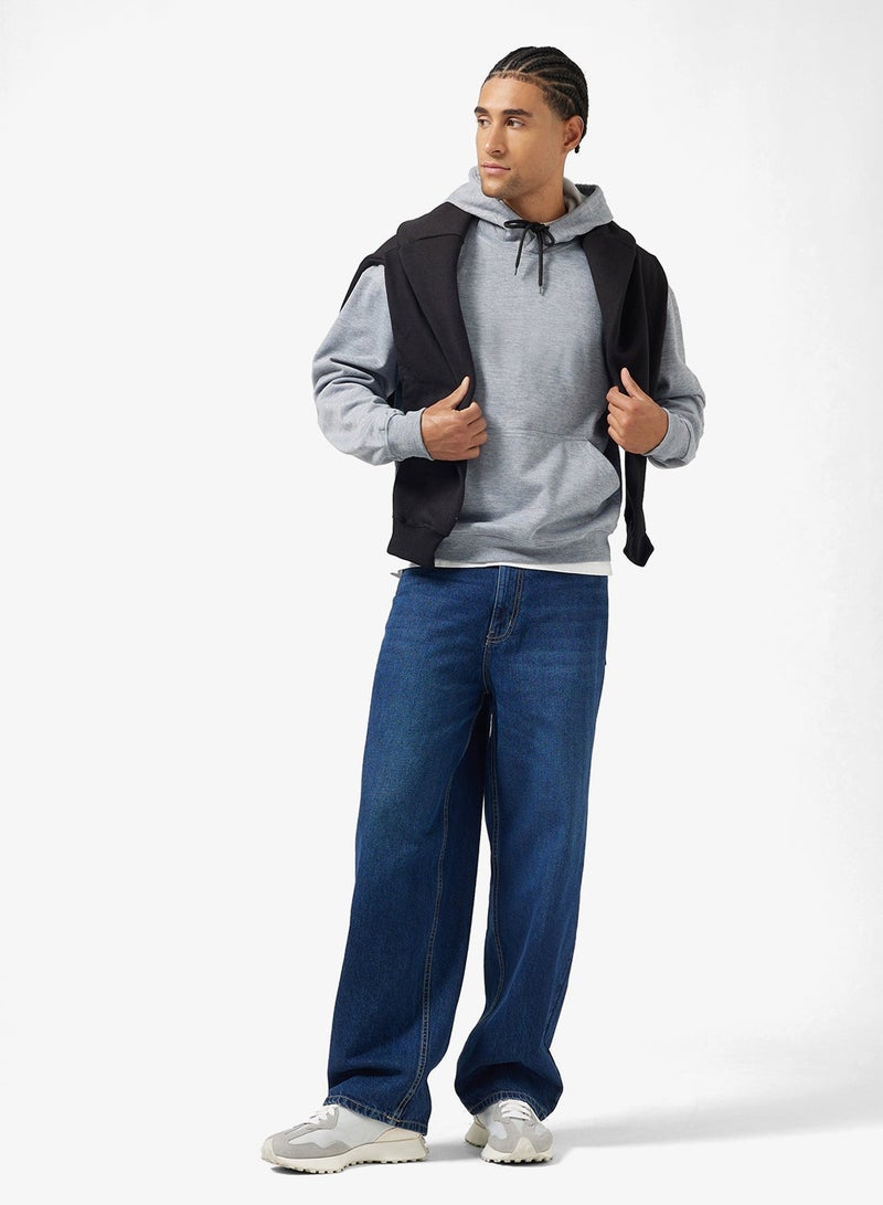 سفنتي فايف هودي بظهر مطبوع - Image 4