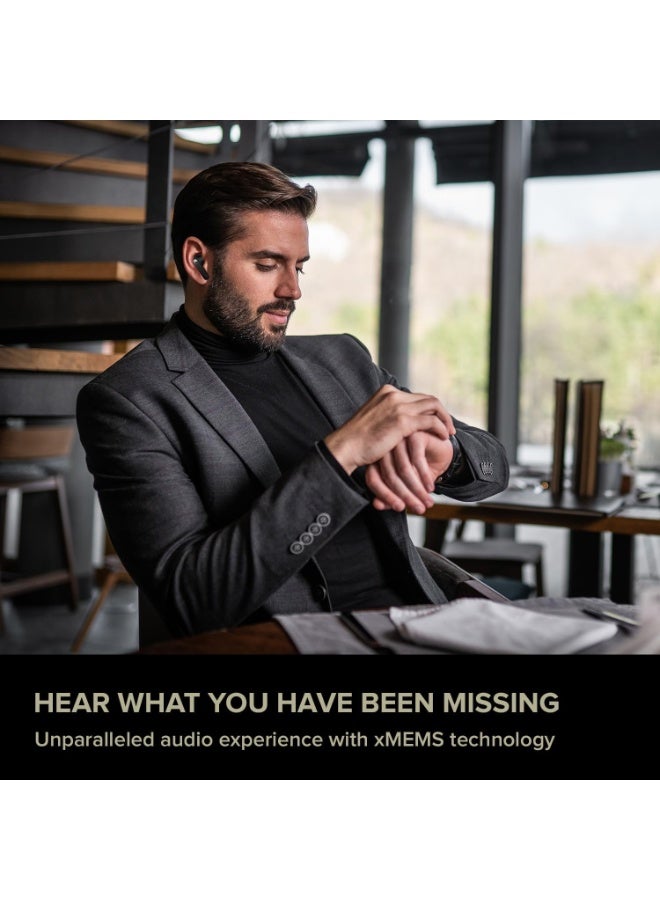 Creative Aurvana Ace with xMEMS Driver, Lightweight True Wireless Sweatproof in-Ears with Bluetooth LE Audio, aptX Adaptive, AAC, ANC, Ambient Mode, IPX5, Up to 24 Hours Battery Life - Image 5