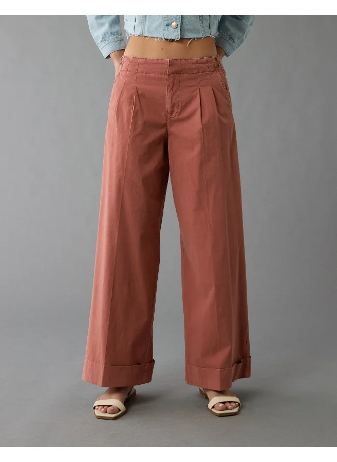 American Eagle AE Poplin Pull-On Pant