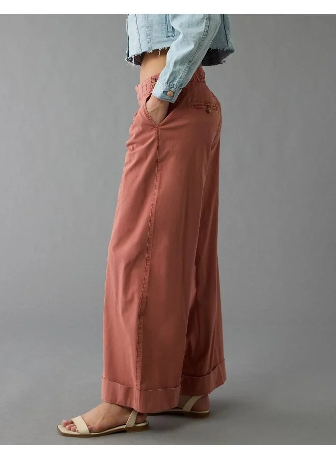 American Eagle AE Poplin Pull-On Pant