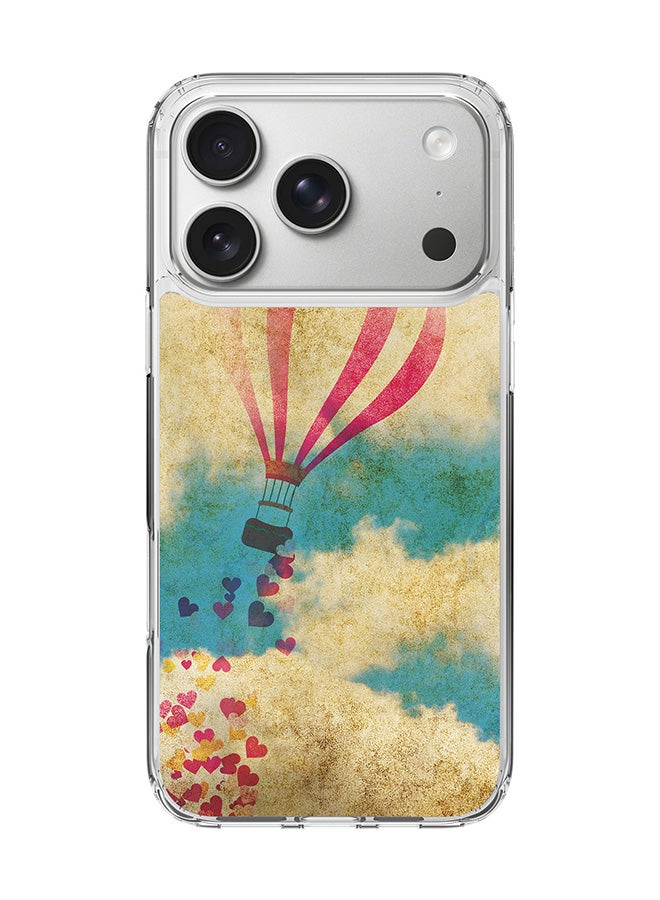 Stylizedd Classic Clear MagSafe Case for iPhone 17 Pro , Hybrid Soft Case Flexible Edges Anti Drop TPU PC Gel Thin Transparent Cover [ Designed for iPhone 17 Pro ] - Spreading The Love