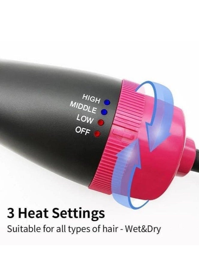 One Step 3 in 1 Hair Dryer One Step Electric Hair Dryer Hot Air Styler Hair Volumizer Hair Dryer Hot Air Brush - Image 2
