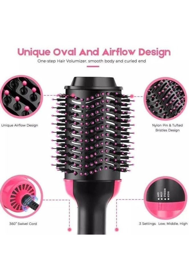 One Step 3 in 1 Hair Dryer One Step Electric Hair Dryer Hot Air Styler Hair Volumizer Hair Dryer Hot Air Brush - Image 3