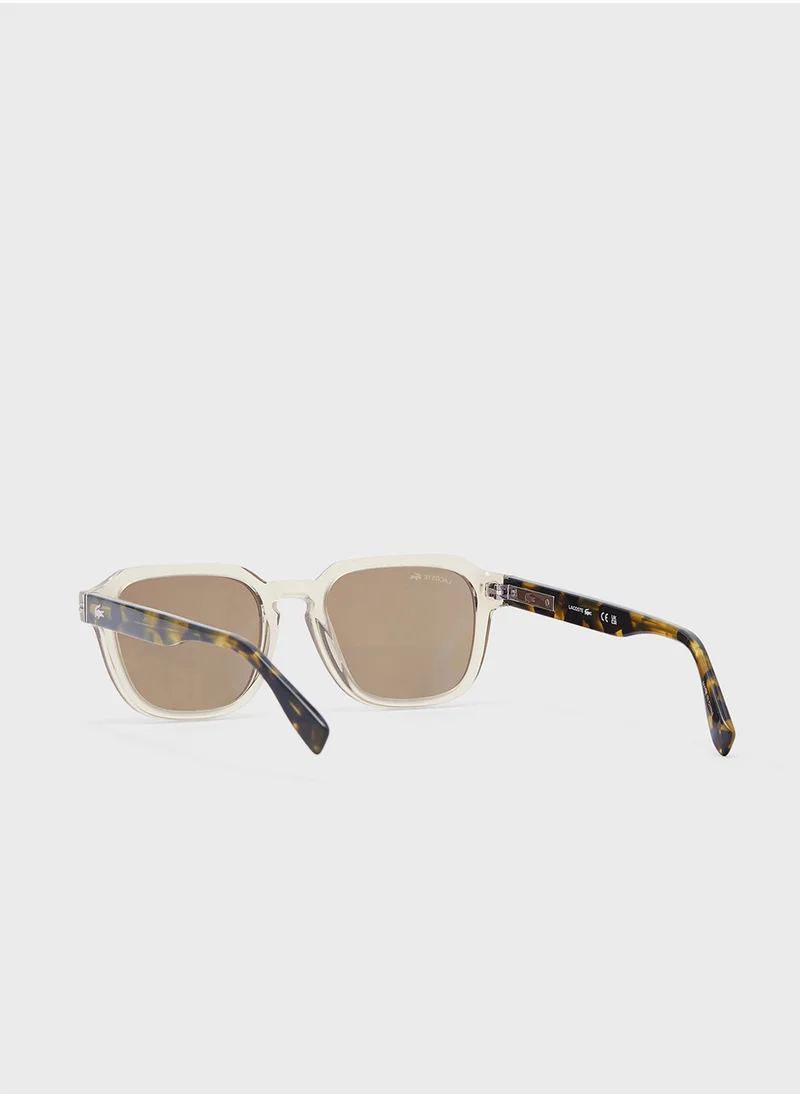 لاكوست Modified Rectangle Sunglasses L6046S
