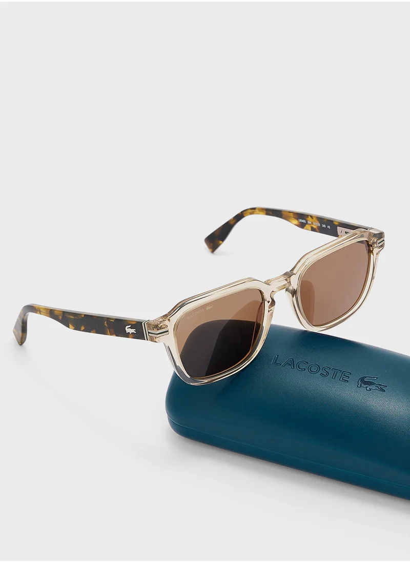 لاكوست Modified Rectangle Sunglasses L6046S