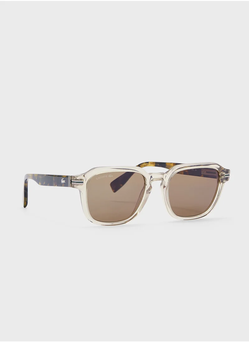 لاكوست Modified Rectangle Sunglasses L6046S