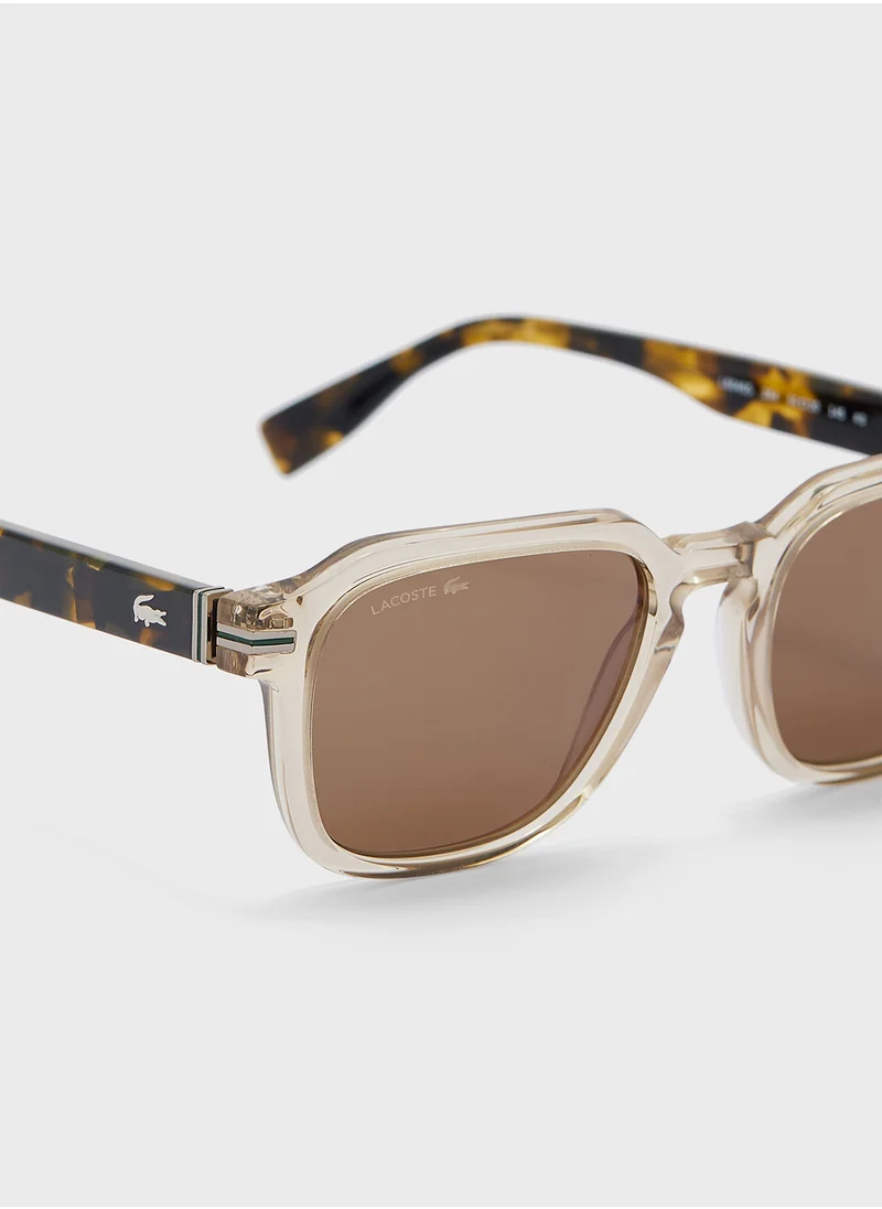 لاكوست Modified Rectangle Sunglasses L6046S