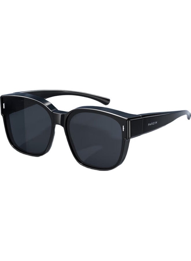 PARZIN (Parzin) [Can Be Fitted With Prescription Lenses] Polarized Sunglasses, Lightweight, Unisex, Uv Protection, For Driving, Model 12106 - Image 2
