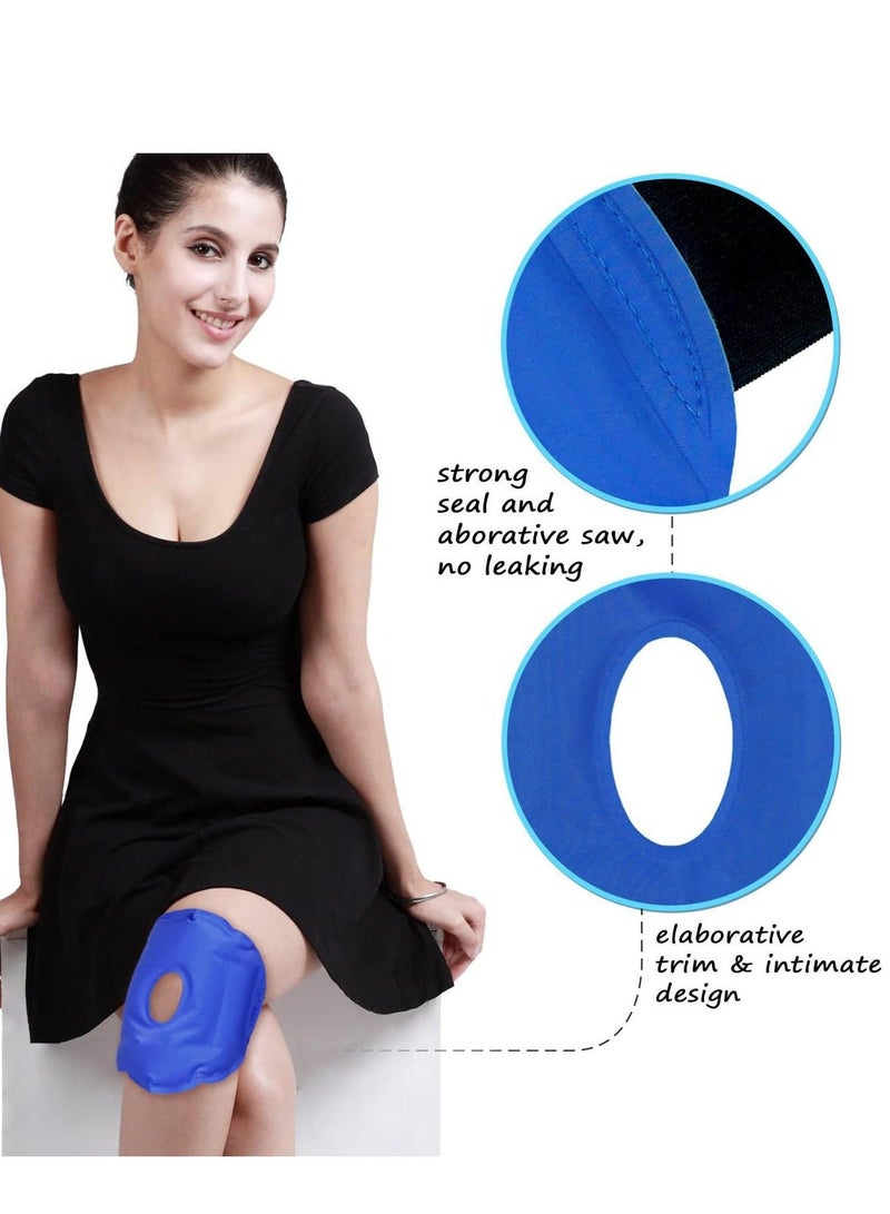 XiuWoo Ice Pack for Knee Cold Injury 2 Reusable Hot and Packs Surgery, Joint Pain, Arthritis Chronic Relief Swelling, Bruises Adjustable & Flexible Knees, Elbows - Image 3