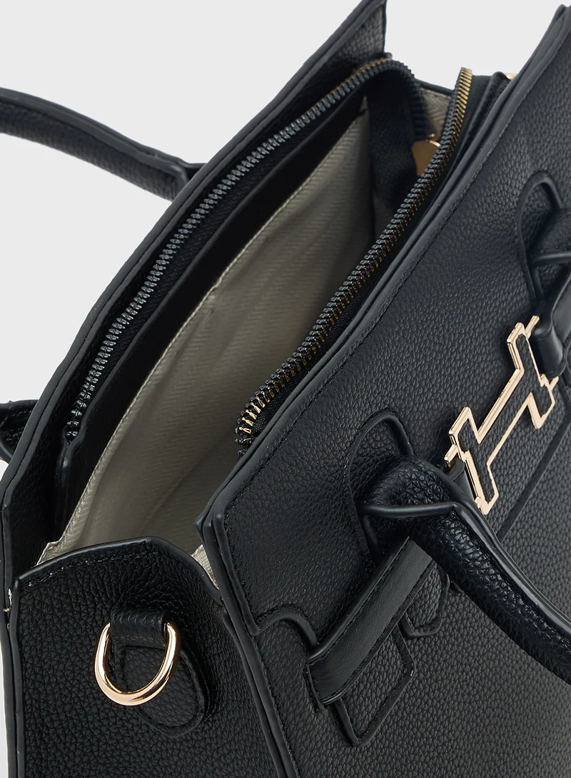 ELLA Top Handle Structured Tote