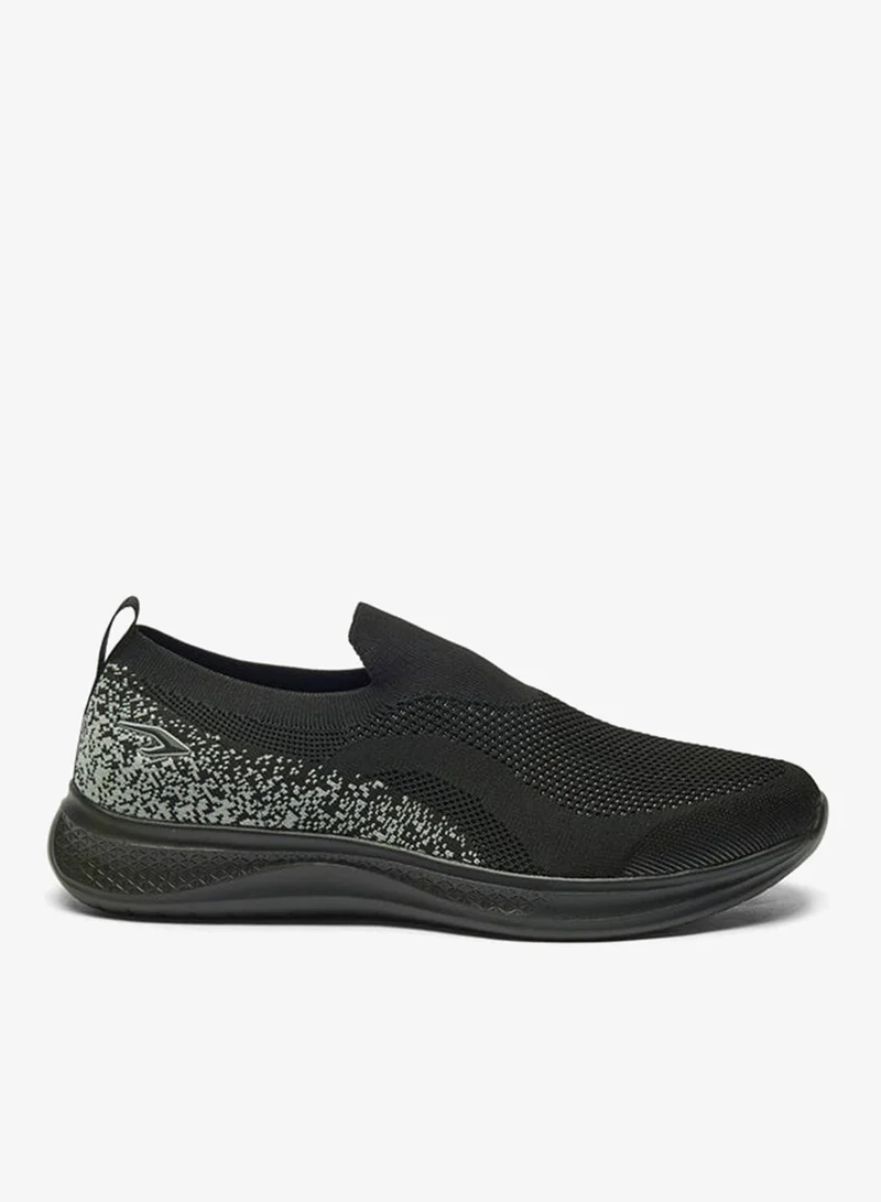 Dash Men Textured Slip On Sports Shoes