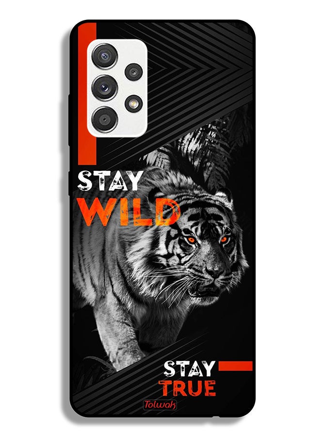 Tolwak Samsung Galaxy A32 5G Protective Case Cover Stay Wild Stay True  - Image 1
