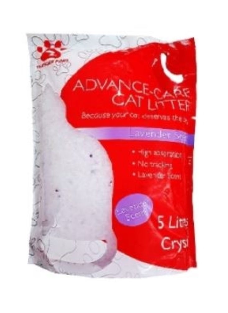 Thunder Paws Thunder Paws - Advance Care Non-Clumping Crystal Cat Litter - Lavender 