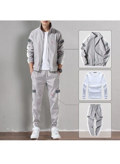Grey and White