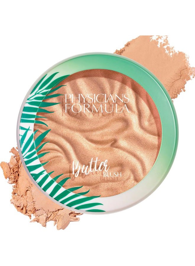 Physicians Formula Murumuru Butter Blush Beachy Peach, Dermatologist Approved, Vegan - Image 1