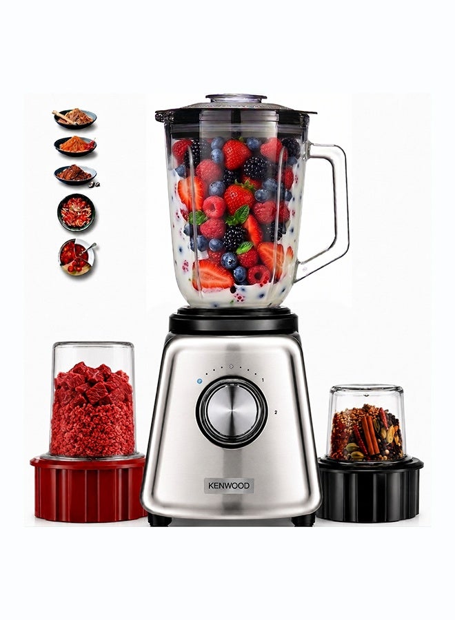 كينوود خلاط، مفرمة لحم، مطحنة 2 L 800 W BLP44.270SS فضي - Image 1