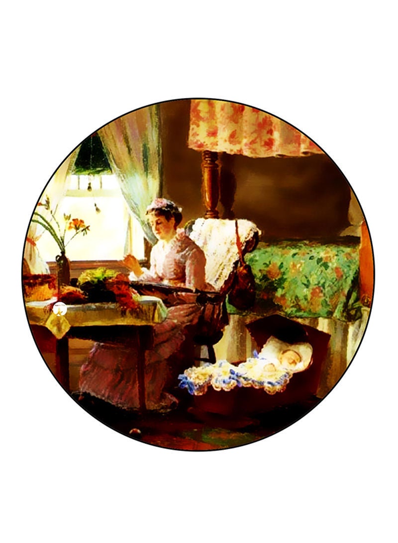 RKN Vintage Art Printed Fridge Magnet  Multicolour - Image 2