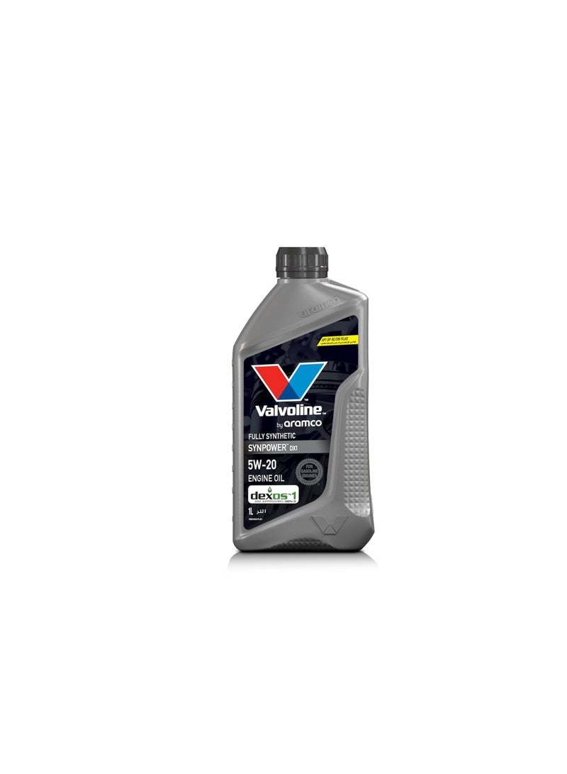 Valvoline SynPower DX1 5W20 Fully Synthetic DX1  Engine Oil 12X1L - Image 2