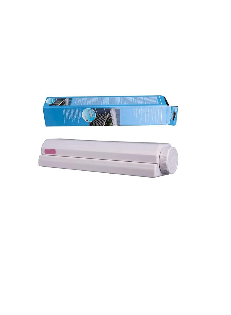 Retractable Clothesline Wall Mounted Clothes Dryer Line White  - Image 1