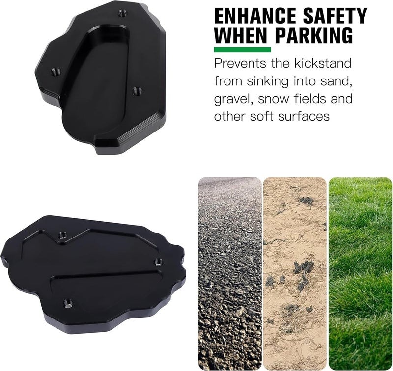 CHIFUN Kickstand Enlarger Pad for Honda Goldwing 1800 - Image 3
