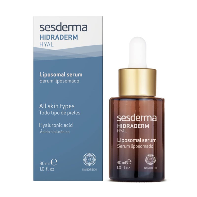 SeSDERMA Sesderma HIDRADERM Hyal Liposomal Serum | Extreme Hydration | Hydrating Face Serum | Triple Hyaluronic Acid | Deep Hydration, 1.0 fl oz