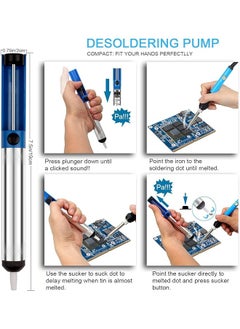 SCIENISH 23 In 1 Multi Use Electric Soldering Iron Tools Set Various Devices Temperature Multimeter Desoldeirng Pump Welding Tool Eu Plug  - Image 4