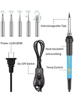 SCIENISH 23 In 1 Multi Use Electric Soldering Iron Tools Set Various Devices Temperature Multimeter Desoldeirng Pump Welding Tool Eu Plug  - Image 5