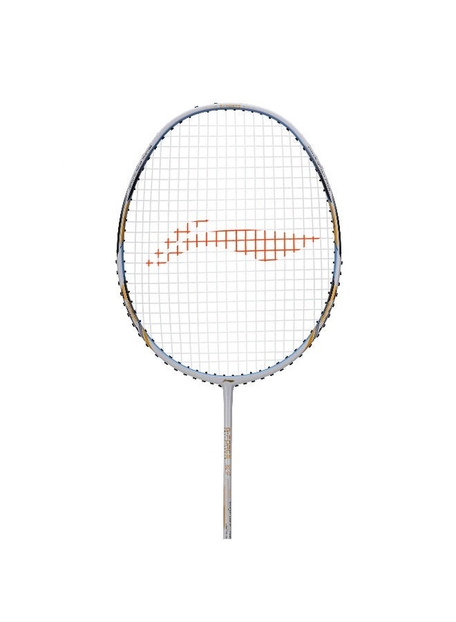 Li-Ning Li_Ning G-Force X5-79 Grams G6 Badminton Racket Strung Badminton Racket with Free Full Cover (White/Gold/Blue) - Premium Badminton Racquets for Performance, Durability and Everyday Use - Image 2