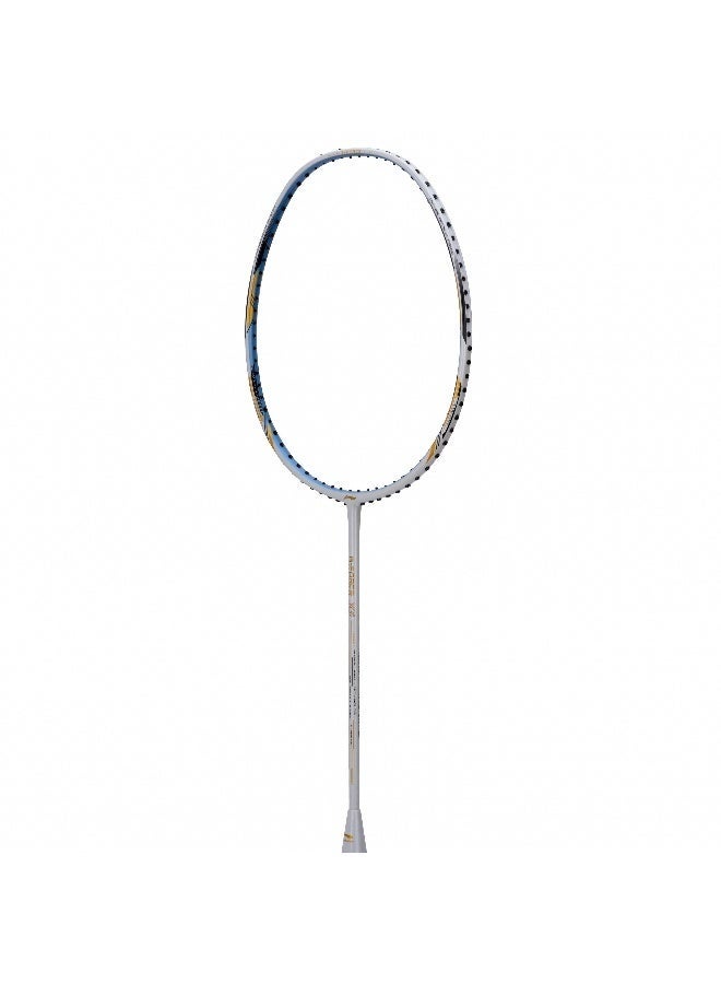 Li-Ning Li_Ning G-Force X5-79 Grams G6 Badminton Racket Strung Badminton Racket with Free Full Cover (White/Gold/Blue) - Premium Badminton Racquets for Performance, Durability and Everyday Use - Image 4