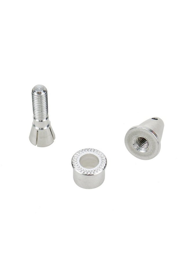 5Pcs Rc Aluminum Bullet Propeller Adapter Holder For Brushless Motor Prop (3.17Mm Aperture And 5Mm Output Axle)